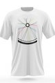 NU. BY HOLOKOLO Kolarska koszulka z krótkim rękawem - RIDE THIS WAY - kolorowy/biały