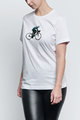 NU. BY HOLOKOLO Kolarska koszulka z krótkim rękawem - BEHIND BARS - biały/zielony