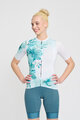 RIVANELLE BY HOLOKOLO Krótka koszulka kolarska i spodenki - FLOWERY LADY - zielony/kolorowy