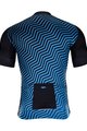HOLOKOLO Krótka koszulka kolarska i spodenki - DAYBREAK - niebieski/czarny