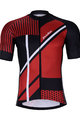 HOLOKOLO Koszulka kolarska z krótkim rękawem - TRACE - czarny/czerwony