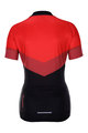 HOLOKOLO Krótka koszulka kolarska i spodenki - NEW NEUTRAL LADY - czerwony/czarny