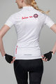 HOLOKOLO Krótka koszulka kolarska i spodenki - CASSIS LADY - kolorowy/biały