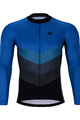 HOLOKOLO Koszulka kolarska z długim rękawem i spodnie - NEW NEUTRAL SUMMER - niebieski/czarny