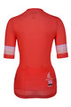HOLOKOLO Koszulka kolarska z krótkim rękawem - RAINBOW LADY - czerwony