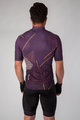 HOLOKOLO Koszulka kolarska z krótkim rękawem - SPARKLE - fioletowy