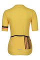 HOLOKOLO Koszulka kolarska z krótkim rękawem - JOLLY ELITE LADY - żółty