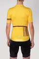 HOLOKOLO Koszulka kolarska z krótkim rękawem - JOLLY ELITE LADY - żółty
