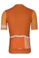 HOLOKOLO Krótka koszulka kolarska i spodenki - JUICY ELITE - pomarańczowy/czarny