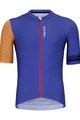 HOLOKOLO Krótka koszulka kolarska i spodenki - GREAT ELITE - niebieski/czarny/pomarańczowy