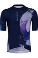 HOLOKOLO Krótka koszulka kolarska i spodenki - FABULOUS ELITE - czarny/niebieski