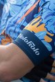 HOLOKOLO Koszulka kolarska z krótkim rękawem - PASSIONATE ELITE - biały/pomarańczowy/niebieski