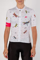 HOLOKOLO Koszulka kolarska z krótkim rękawem - ALIVE ELITE LADY - różowy/biały