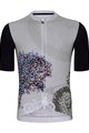 HOLOKOLO Koszulka kolarska z krótkim rękawem - AMAZING ELITE - czarny/szary/biały