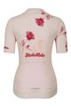 HOLOKOLO Koszulka kolarska z krótkim rękawem - ROMANTIC ELITE LADY - bordowy/beżowy