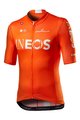 CASTELLI Koszulka kolarska z krótkim rękawem - INEOS 2020 - pomarańczowy