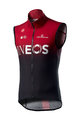 CASTELLI Kamizelka kolarska - INEOS 2020 - czarny/czerwony