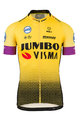 AGU Koszulka kolarska z krótkim rękawem - JUMBO-VISMA 2019 - czarny/żółty