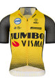 AGU Koszulka kolarska z krótkim rękawem - JUMBO-VISMA 2019 - żółty/czarny
