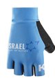 KATUSHA SPORTS Kolarskie rękawiczki z krótkimi palcami - ISRAEL 2020 - jasnoniebieski