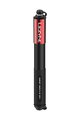LEZYNE pompka - GRIP DRIVE HV M - czarny/czerwony