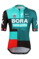 LE COL Koszulka kolarska z krótkim rękawem - BORA HANSGROHE 2022 - czarny/czerwony/zielony