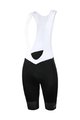 LE COL Krótkie spodnie kolarskie z szelkami - PRO LEIGHTWEIGHT - biały/czarny