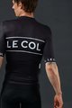 LE COL Koszulka kolarska z krótkim rękawem - SPORT LOGO - czarny/biały