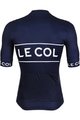 LE COL Koszulka kolarska z krótkim rękawem - SPORT LOGO - biały/niebieski