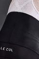 LE COL Krótkie spodnie kolarskie z szelkami - SPORT - biały/czarny