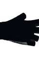 LE COL Kolarskie rękawiczki z krótkimi palcami - UNPADDED CYCLING - czarny