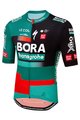 LE COL Koszulka kolarska z krótkim rękawem - BORA HANSGROHE 2023 SPORT REPLICA - czerwony/czarny/zielony