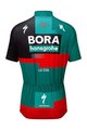 LE COL Koszulka kolarska z krótkim rękawem - BORA HANSGROHE 23 K - zielony/szary