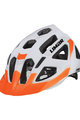 LIMAR Kask kolarski - X-RIDE MTB - pomarańczowy/biały
