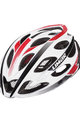 Kask kolarski - ULTRALIGHT+ - czerwony/czarny/biały