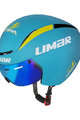 LIMAR Kask kolarski - SPEED KING - żółty/jasnoniebieski