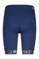 MALOJA Krótkie spodnie kolarskie bez szelek - GANESM. 1/2 LADY - niebieski