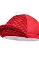 MONTON Czapka kolarska - HONEYCOMB - czerwony