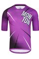 MONTON Koszulka kolarska z krótkim rękawem - BAM MTB - fioletowy