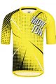 MONTON Koszulka kolarska z krótkim rękawem - BOOM MTB - żółty