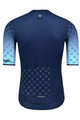 MONTON Koszulka kolarska z krótkim rękawem - SERENITY - jasnoniebieski/niebieski