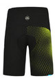 MONTON Krótkie spodnie kolarskie bez szelek - BOOM MTB - żółty/czarny
