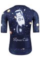 MONTON Koszulka kolarska z krótkim rękawem - SPACECAT - niebieski/kolorowy