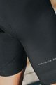 MONTON Krótkie spodnie kolarskie z szelkami - PRO SPEEDA - czarny