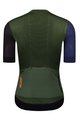 MONTON Koszulka kolarska z krótkim rękawem - TRAVELER EVO LADY - czarny/niebieski/zielony