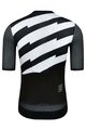 MONTON Koszulka kolarska z krótkim rękawem - SKULL III - biały/czarny