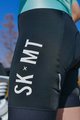 MONTON Krótkie spodnie kolarskie z szelkami - SKXMT LADY - czarny
