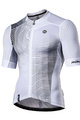 MONTON Koszulka kolarska z krótkim rękawem - FLEETING - czarny/biały