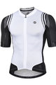 MONTON Koszulka kolarska z krótkim rękawem - SUNYI - czarny/biały
