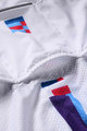 MONTON Koszulka kolarska z krótkim rękawem - MONDRIAN LADY - biały